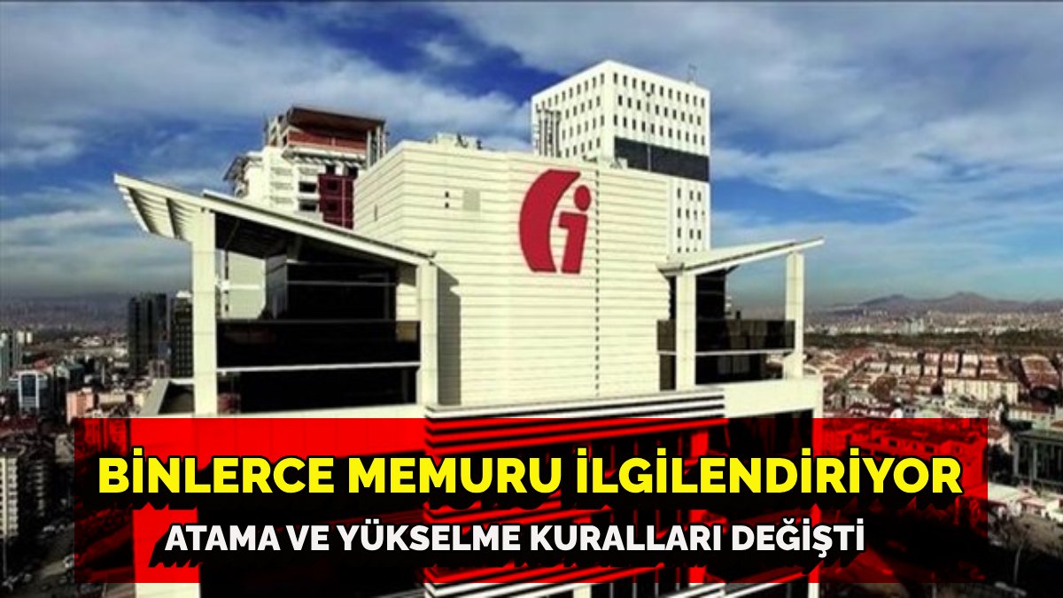 Gelir İdaresi'nde görevde yükselme ve atama kuralları değişti! İşte binlerce memuru ilgilendiren yeni dönem