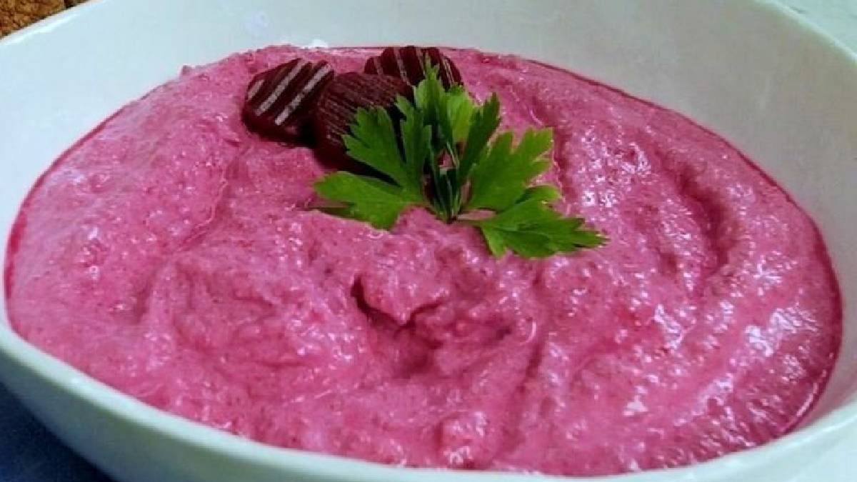 Sağlık ve renk sofranızda buluşuyor! İşte pancar ve yoğurdun muhteşem uyumu ‘Pembe Sultan’ tarifi