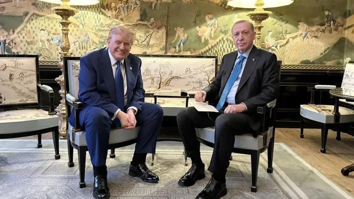 Erdoğan, Trump’la ikinci döneminde ilk kez yüz yüze görüştü: Gündem küresel krizler ve iş birliği