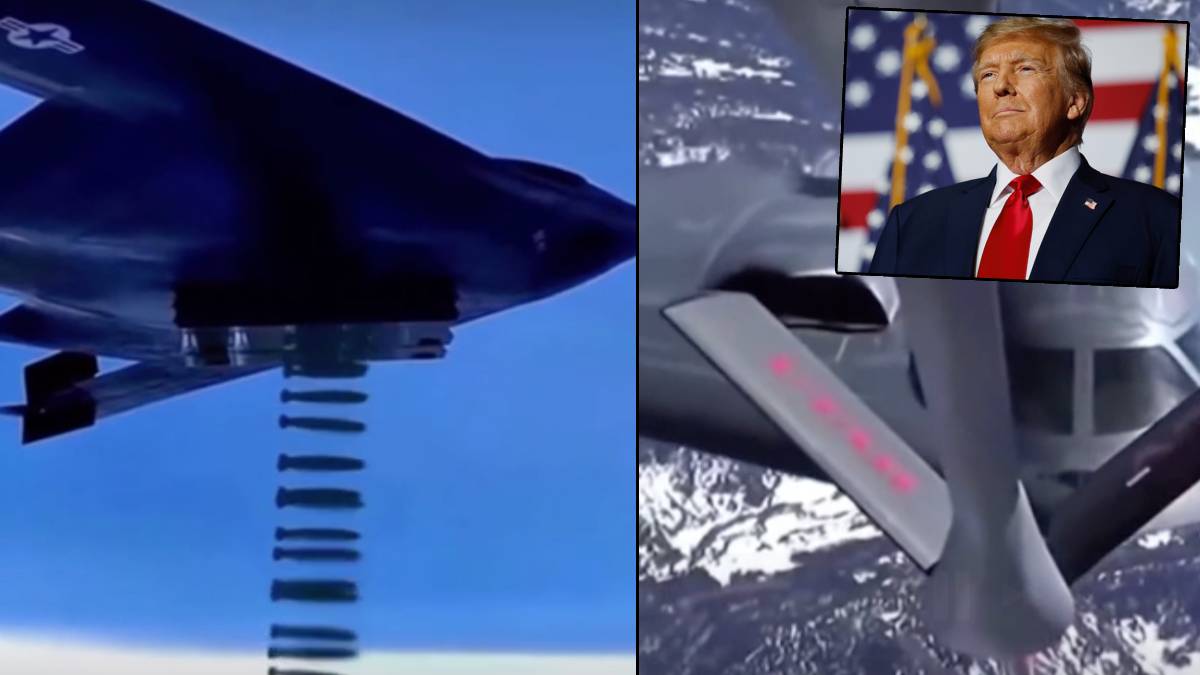 Trump, 'İran'ı bombala' şarkısıyla B-2 videosu paylaştı
