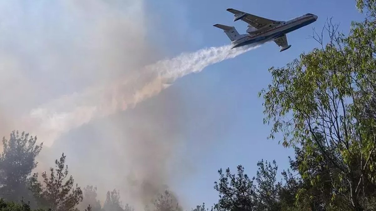 İzmir Aliağa’da orman yangını devam ediyor: Ekipler havadan ve karadan müdahaleyi sürdürüyor