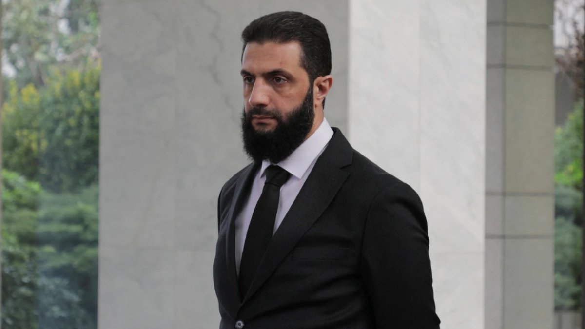 Ahmed el-Şara'dan İsrail'in Suriye saldırılarına karşı müzakere çağrısı