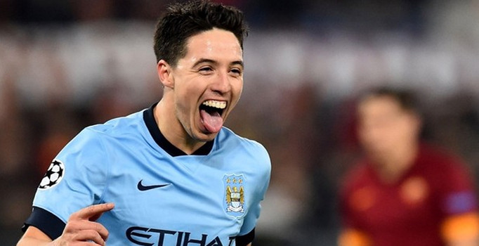 Samir Nasri ilk kez Manchester City'nin 18 kişilik kadrosunda yer aldı