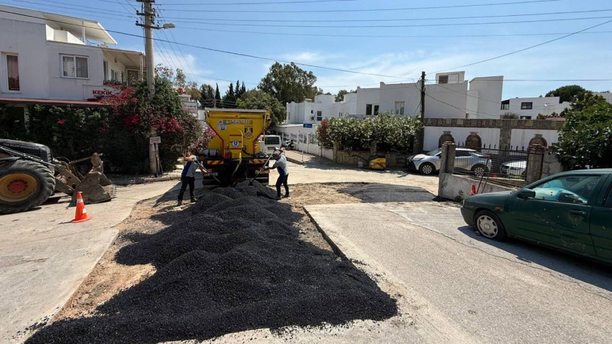 Belediye ekipleri sahada