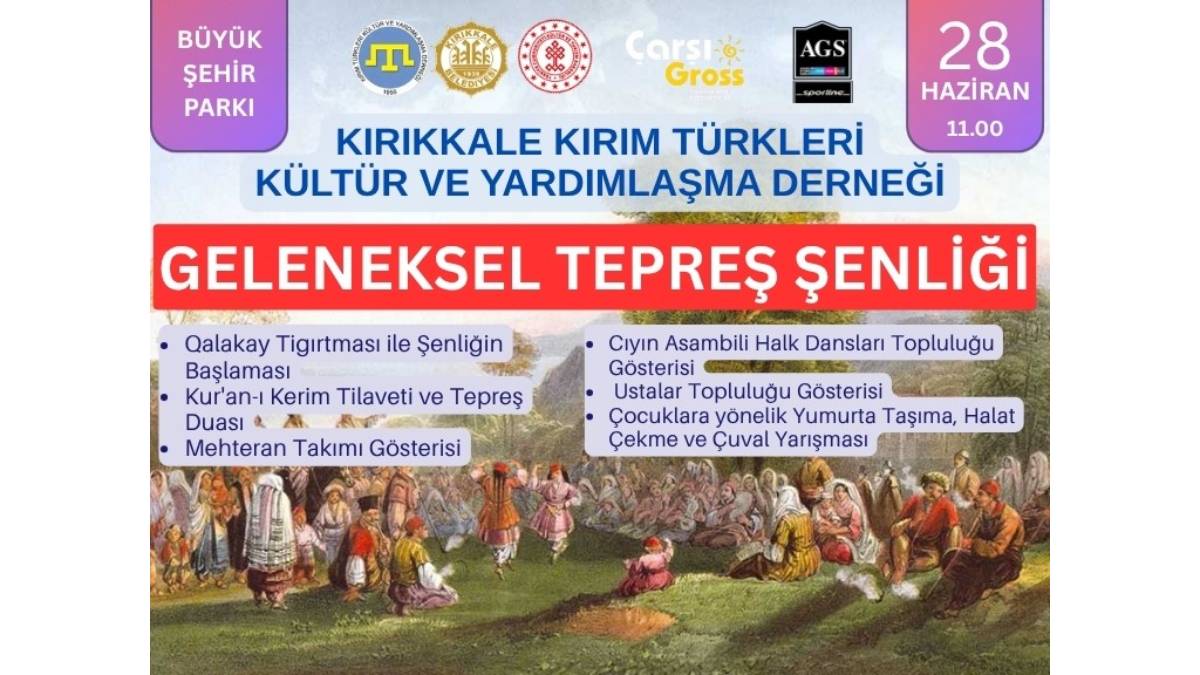 Kırıkkale'de Geleneksel Tepreş Şenliği başlıyor