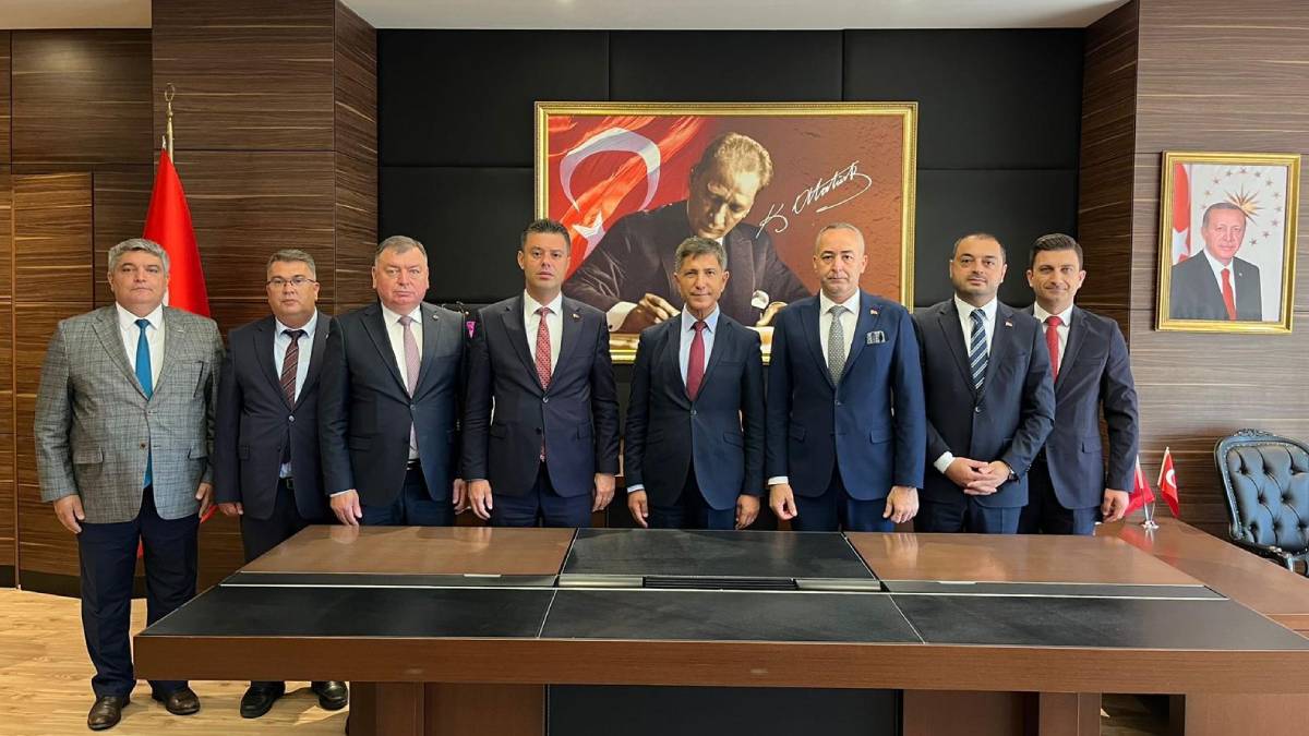 Başkan Sarıkurt'tan Kaymakam Erten'e hayırlı olsun ziyareti