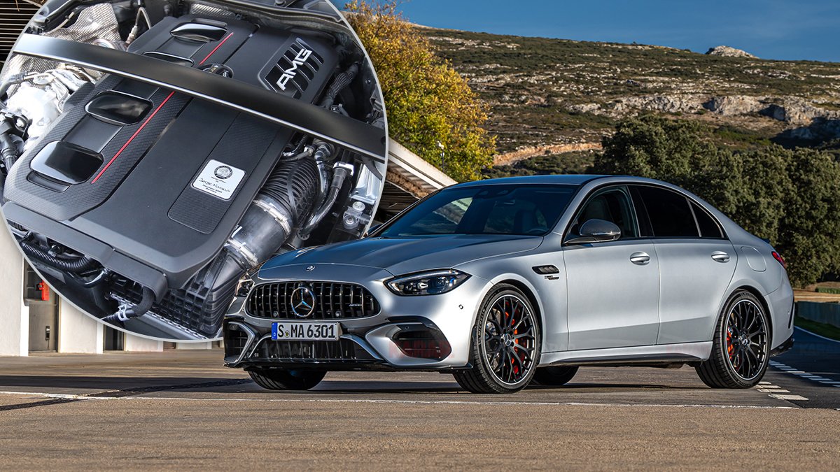Mercedes-AMG'den sevindiren haber: C63 Artık dört silindirli değil!