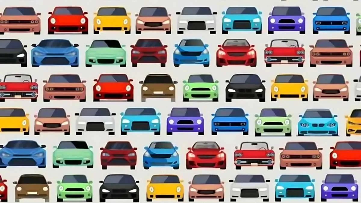 İddialıyız! 5 saniyede görebilenler üstün görsel zekaya sahip! Farları açık arabayı bul