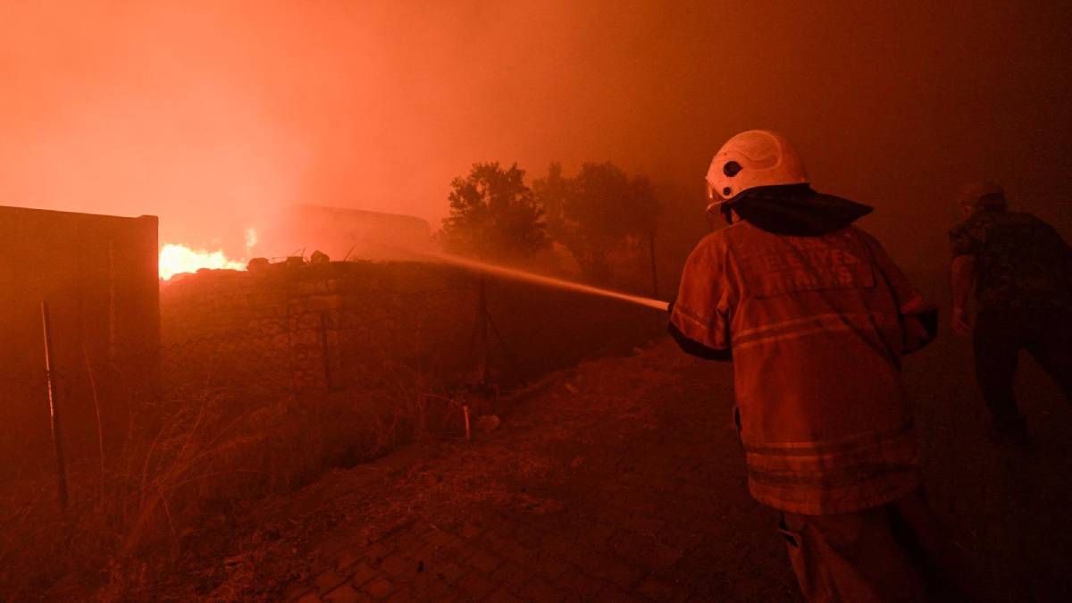 Bozköy Mahallesi tedbir amaçlı tahliye edildi