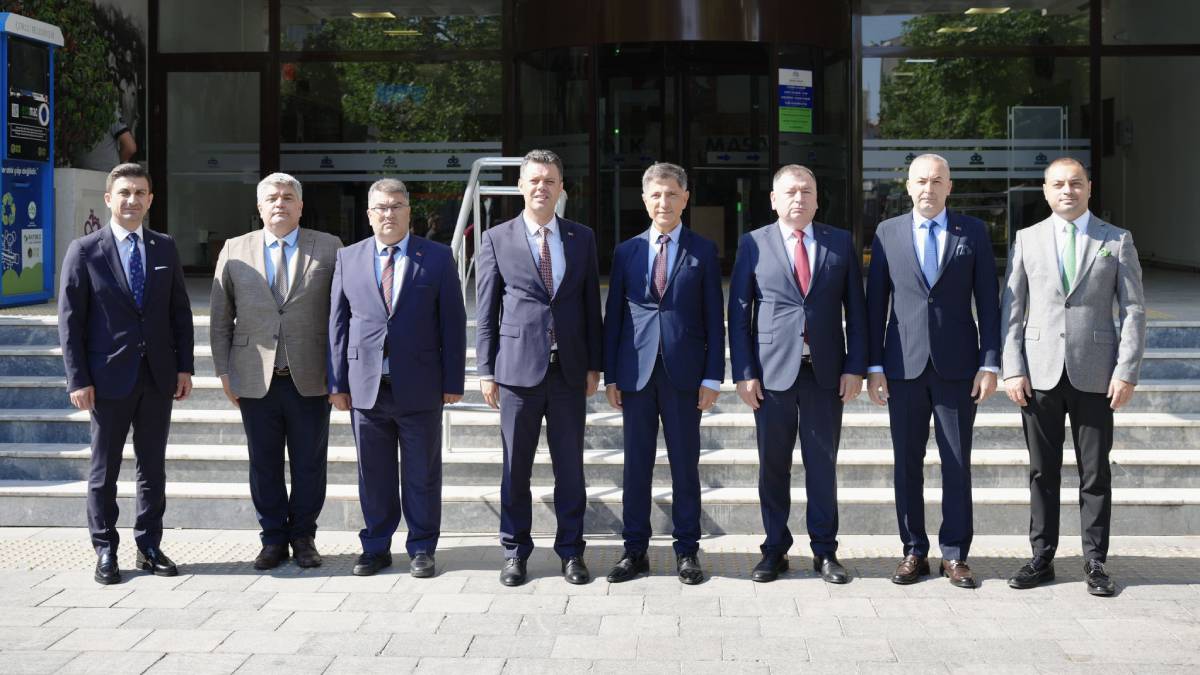 Çorlu Kaymakamı Erten'den Başkan Sarıkurt’a iadeiziyaret