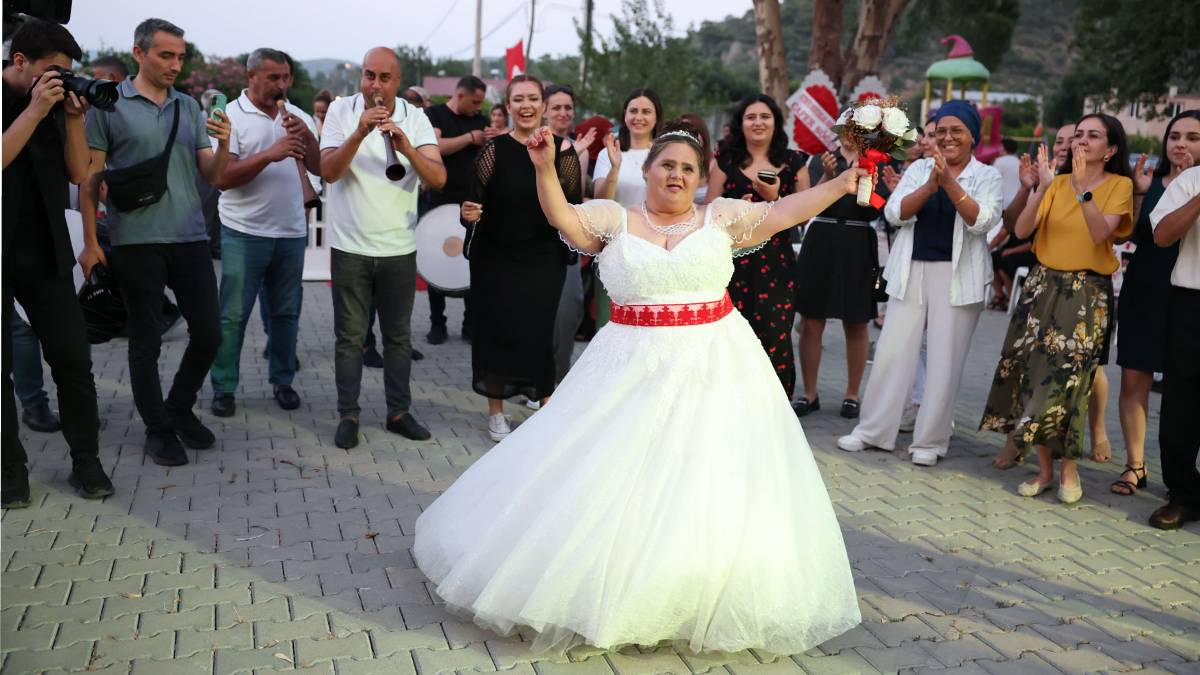 Kalpleri ısıtan şenlik: Büyükşehir Nilay’ın sevincine ortak oldu