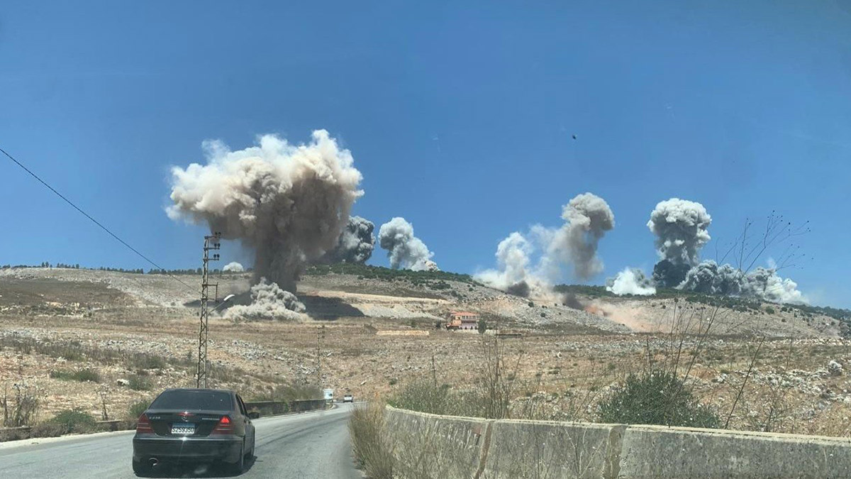 İsrail'den Lübnan'ın güneyine hava saldırısı: Sığınak delici bombalar kullanıldı