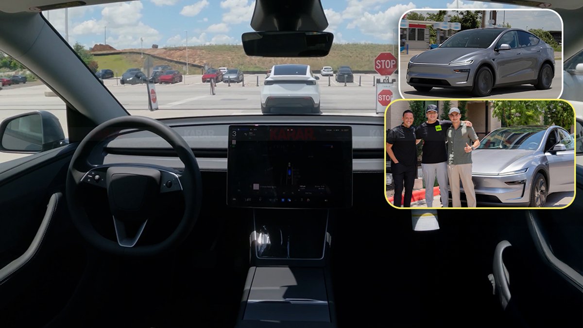 Tesla dünyada bir ilki başardı: Sürücüsüz otomobil teslimatını gerçekleştirdi! Fabrikadan eve kadar kendi başına gitti