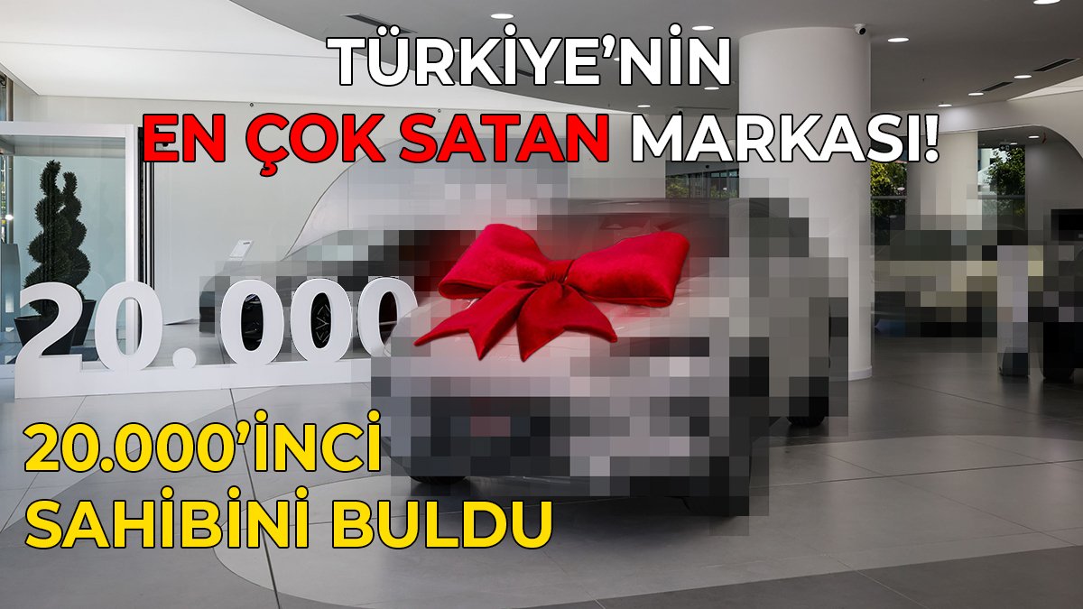 Türkiye'de satış rekorları kıran o otomobil için tarihi gün: 20.000'inci sahibi belli oldu!