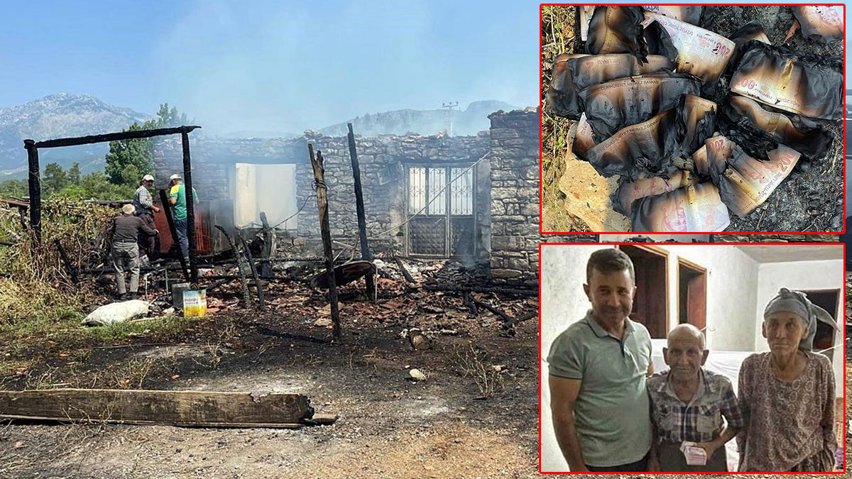 Merkez Bankası'ndan yangınzedeye özel 'para değişimi' hizmeti! Birikimi kül olan adam önce ağlattı, sonra güldürdü