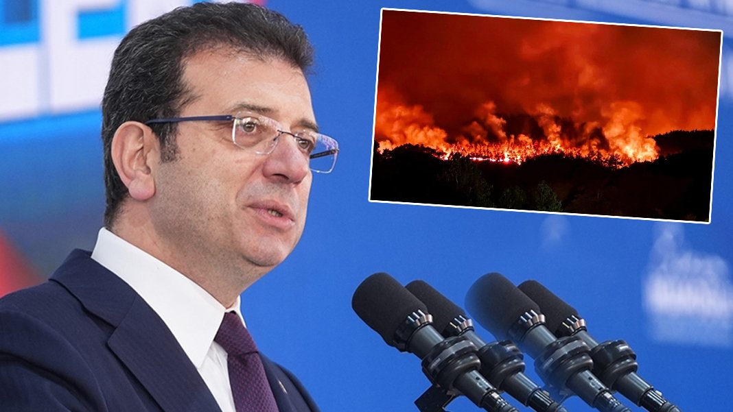 İmamoğlu'ndan iktidara yangın tepkisi: Felaketlere yine seyirci kaldınız