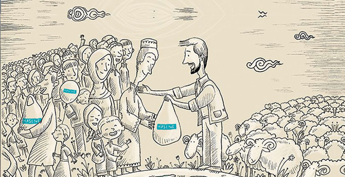 Kurbanla adayan ol, mazlumlara umut ol