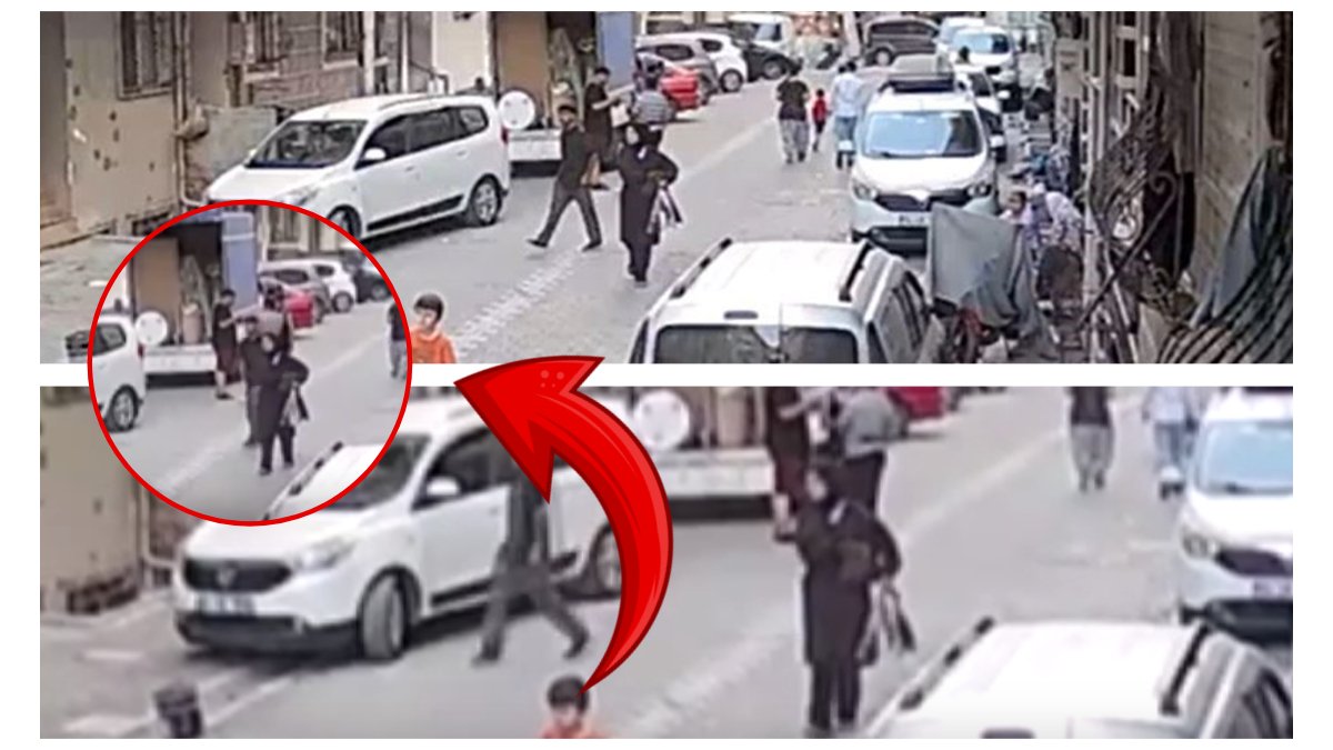 Sokakta sakince arkasından yaklaştı, cebinden telefonunu alıp kaçtı! Kadın hiç fark etmedi: O anlar kameralara böyle yansıdı