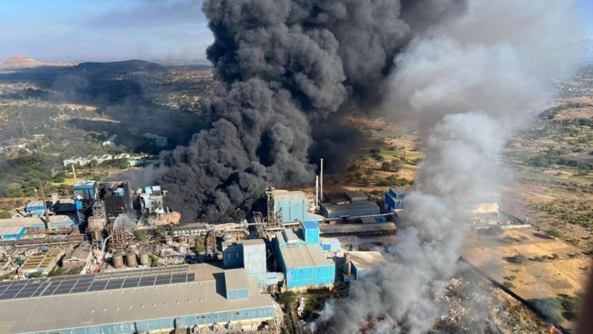 Hindistan’da kimya fabrikasında patlama: 10 işçi hayatını kaybetti