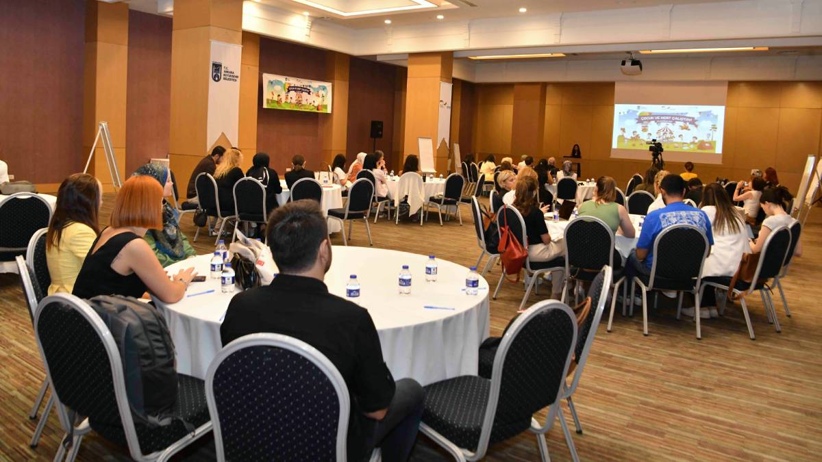 Ankara Büyükşehir Belediyesi Erken Çocukluk ve Kent Çalıştayı düzenledi