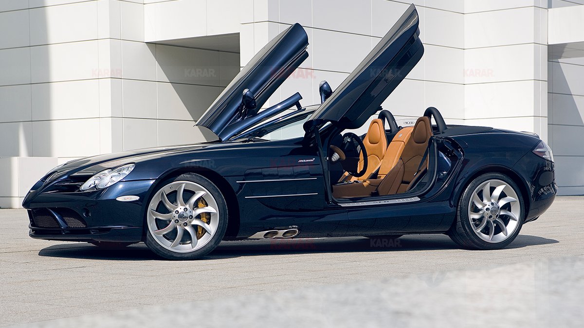 Efsane geri döndü: Mercedes-Benz SLR McLaren Roadster, “Youngtimer” sergisinde