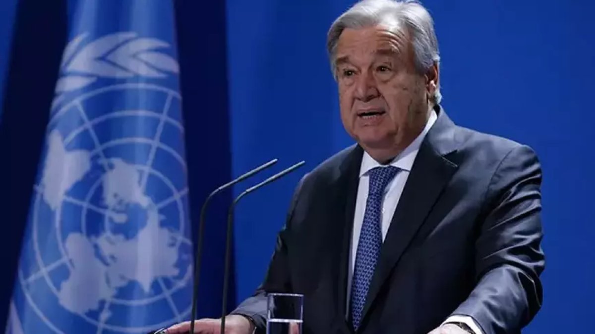 Guterres: Gazze’de insani yardım erişimi güvence altına alınmalı