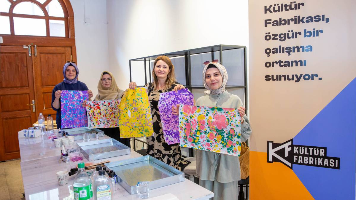 Kültür Fabrikası’nda sanat atölyeleri başladı