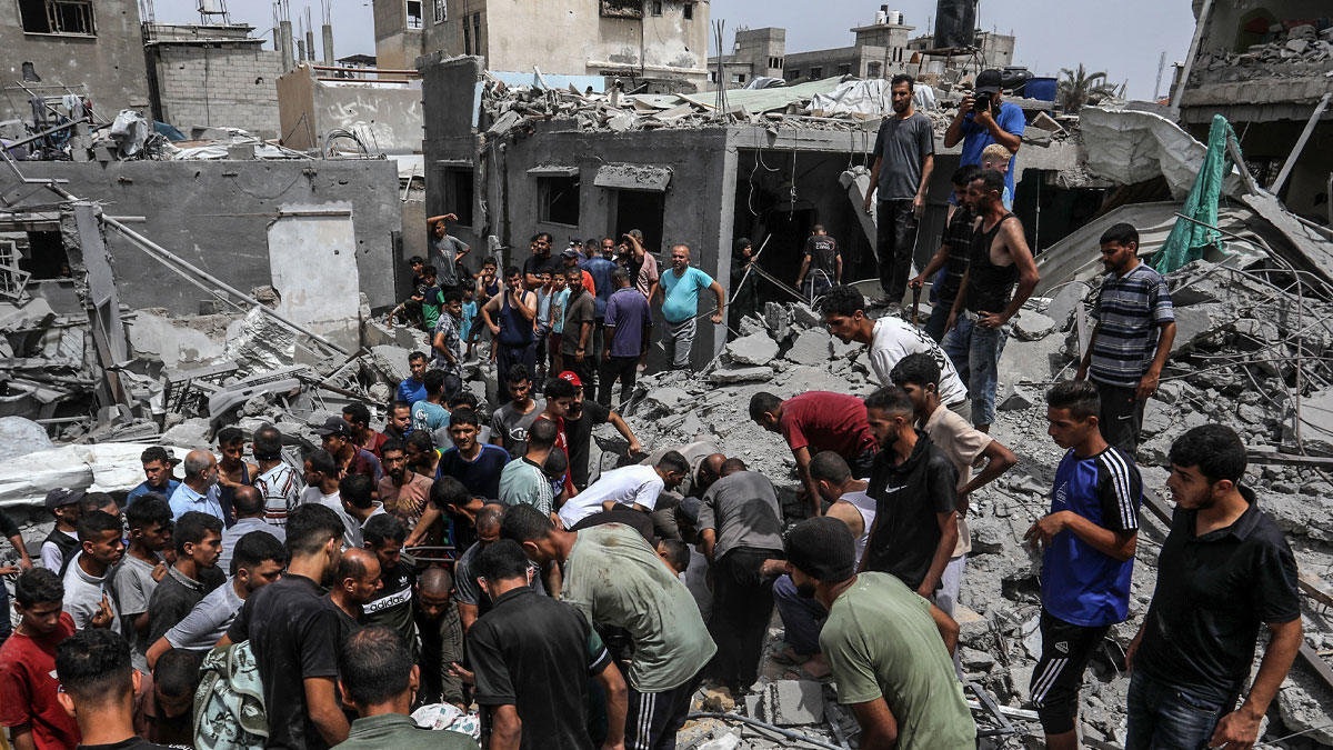 Gazze'de can kaybı 56 bin 647’ye yükseldi