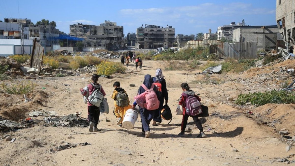 BM: İsrail’in tahliye emri sonrası 1500 aile evlerini terk etmek zorunda kaldı