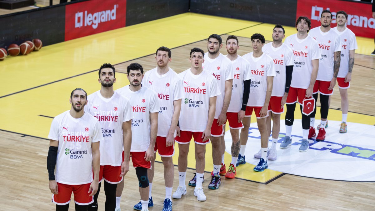 A Milli Erkek Basketbol Takımı'nın EuroBasket aday kadrosu açıklandı