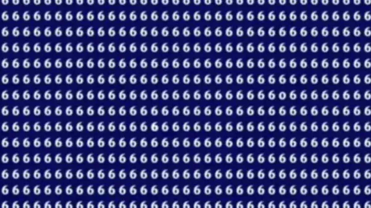 Çözerken gözleriniz şaşı olacak! 6 sayılarının arasındaki kaçağı görmek zamanınızı alıyor