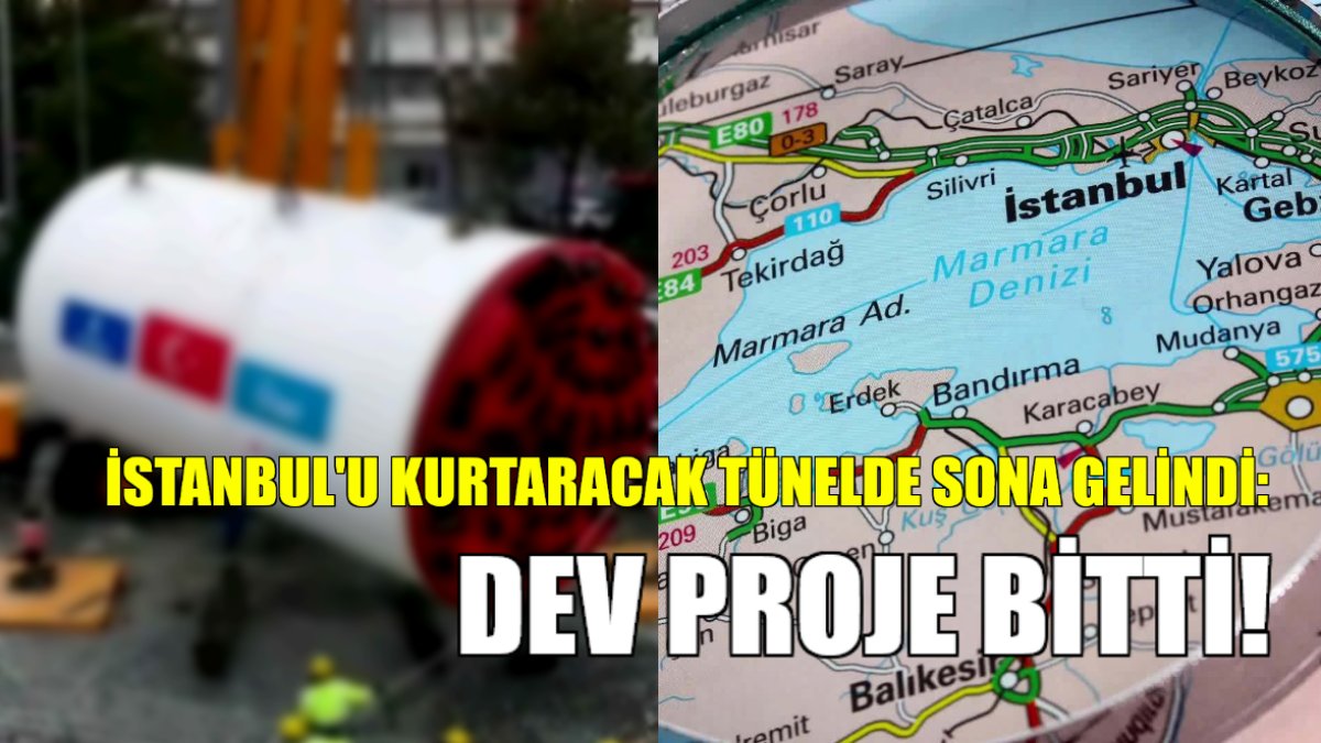 Dev proje bitti! İstanbul'u kurtaracak tünelde sona gelindi: İBB'den "umut burada" mesajı!