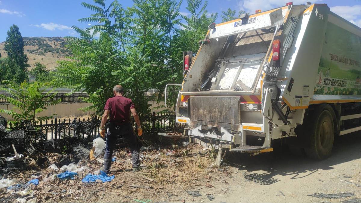 Çevreyi kirletenlere ceza işlemi uygulandı