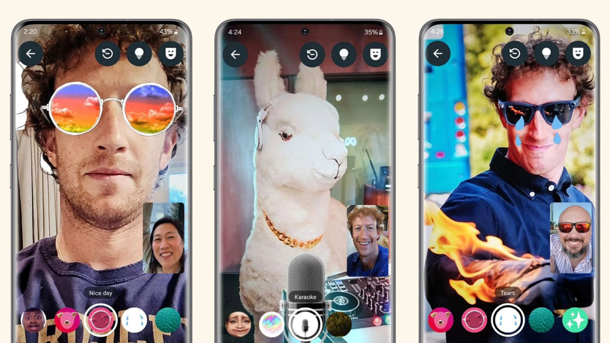 Görüntülü aramalarda şov yapın: Whatsapp'ın yeni filtreleri şaşırttı! Bu özellikler çok konuşulacak
