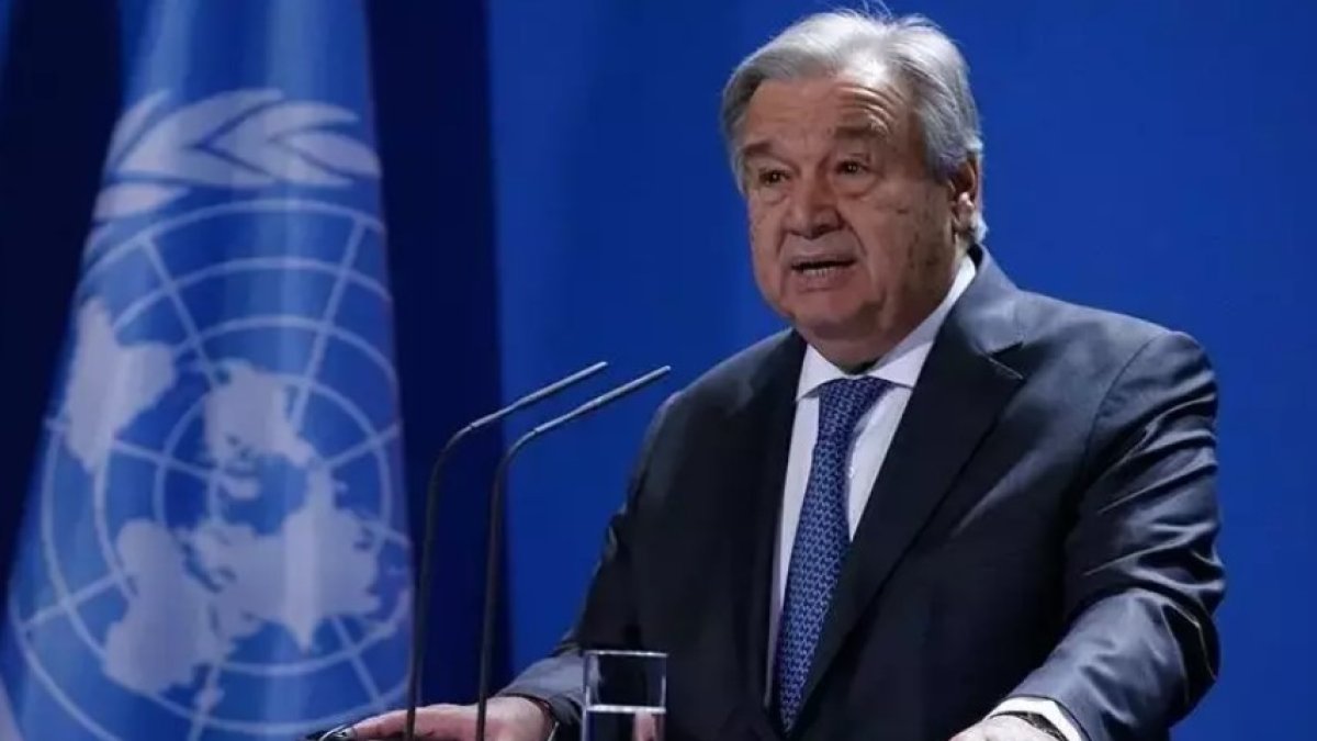 Guterres: Gazze’deki son can damarları kesilmek üzere