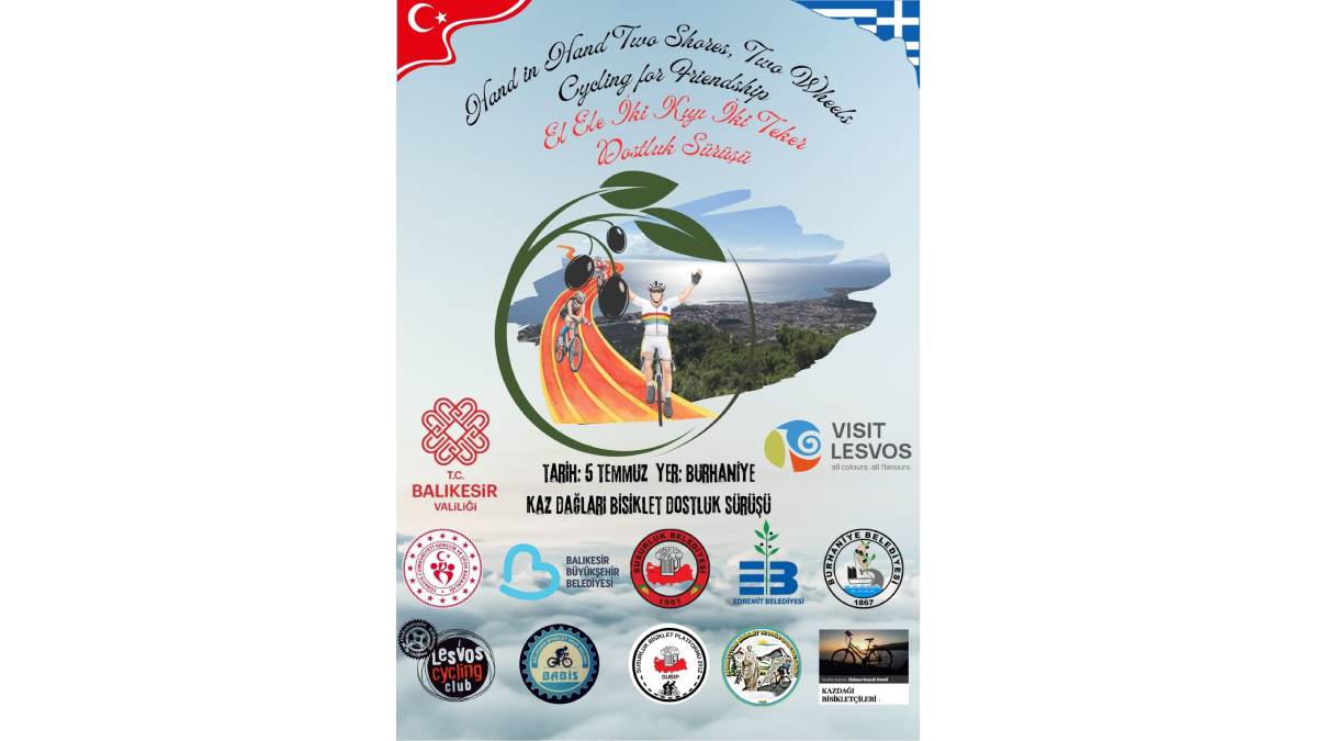 Türkiye ve Yunanistan’ı Kaz Dağları Bisiklet Dostluk Sürüşü birleştirecek