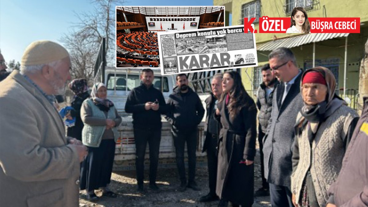 Teslim edilmeyen konutlar TBMM gündeminde