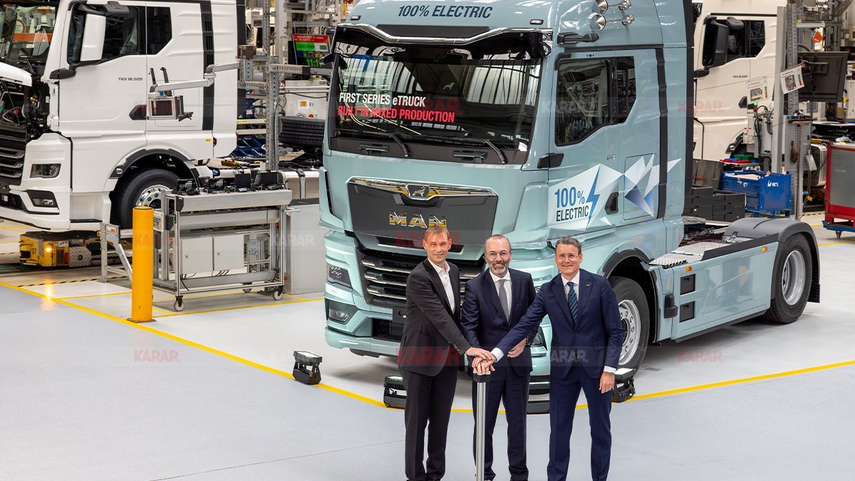 Tarihi Dönüm Noktası: MAN Elektrikli Kamyonların Seri Üretimine Başladı