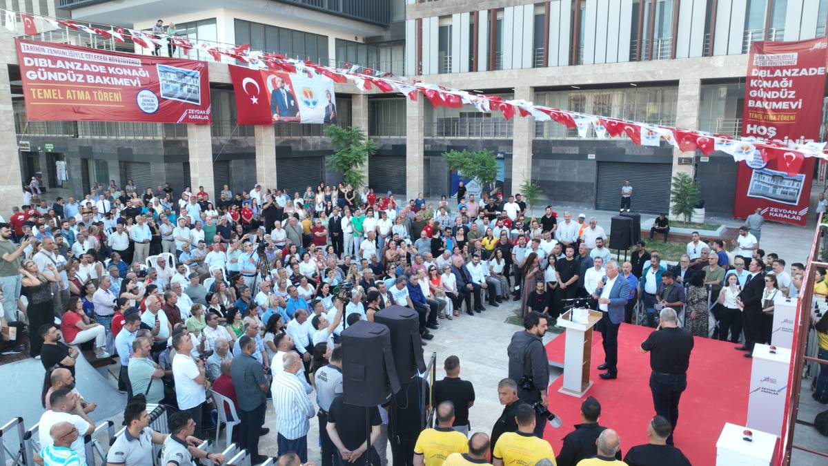 Dıblanzade Konağı Gündüz Bakımevi’nin temeli atıldı