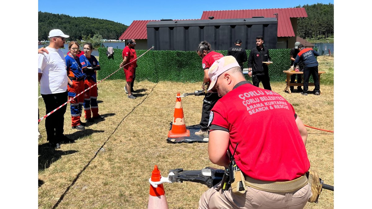 Çorlu AKE, AFAD 2025 Marmara Bölgesi 2. Akreditasyon Kampı’na katıldı