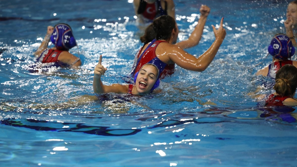 Türkiye U16 Kadın Sutopu Milli Takımı, Avrupa Şampiyonası'nı 6. bitirdi