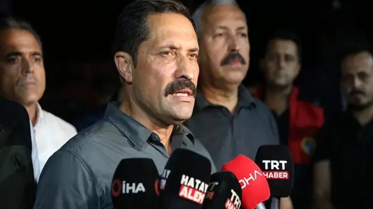 Hatay Valisi Masatlı’dan yangın açıklaması: 9 yaylada 1870 vatandaş tahliye edildi