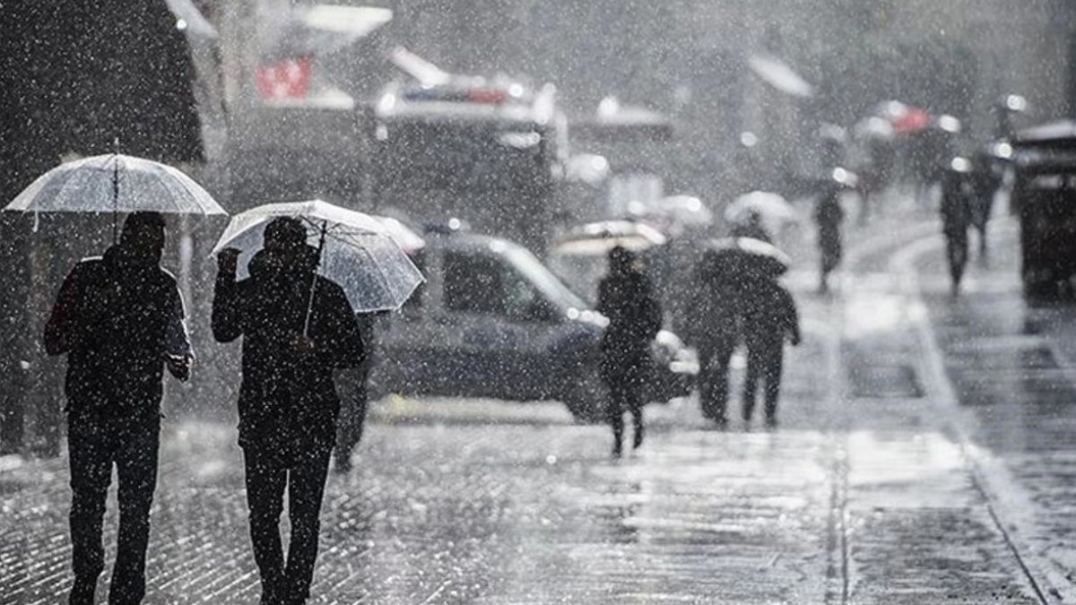 Meteoroloji'den 7 il için 'sağanak' uyarısı