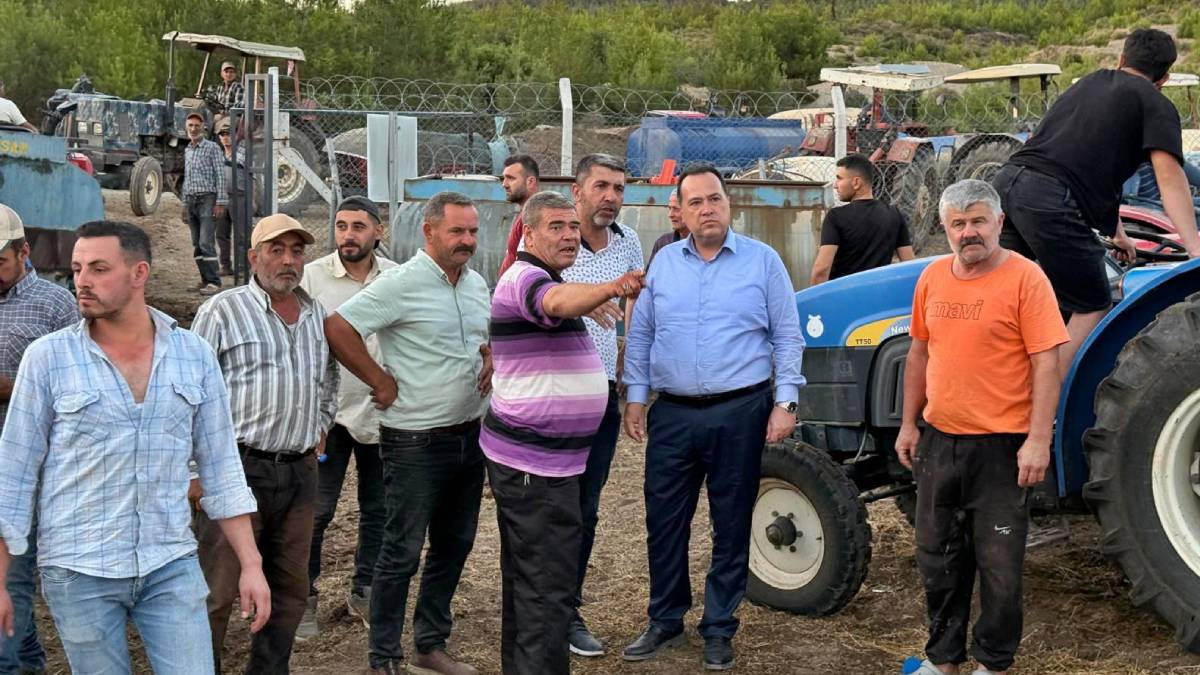 Başkan Dutlulu yangın bölgesinde incelemelerde bulundu