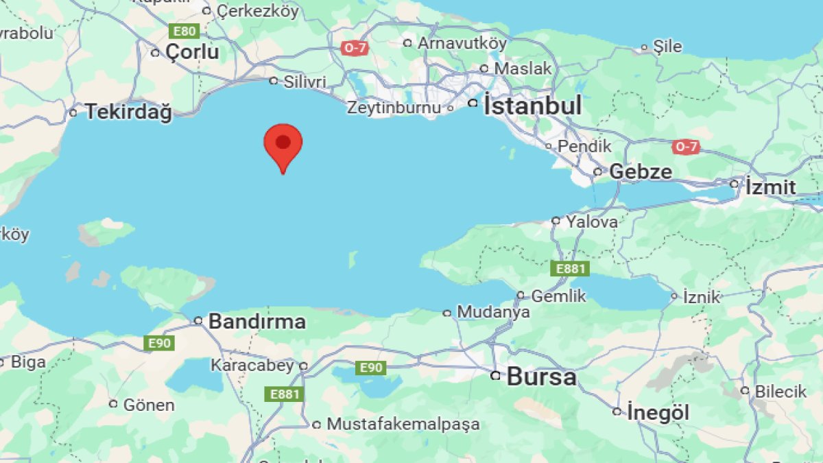 İstanbul'da 4,1 büyüklüğünde deprem