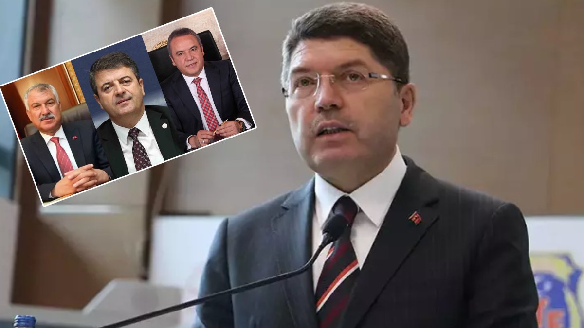 Bakan Tunç’tan CHP’li başkanlara operasyon yorumu: Yargı, suç şüphesine kayıtsız kalamaz