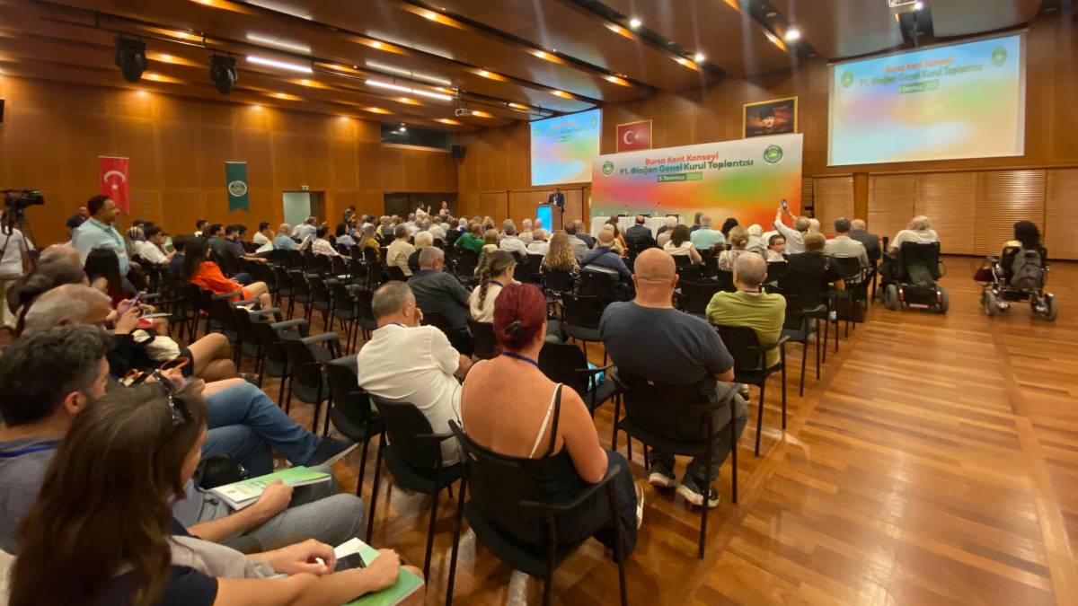 Bursa Kent Konseyi Genel Kurulu'nda kentin 2050 vizyonu konuşuldu