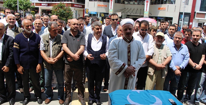 Bolu'da gıyabi cenaze namazı kılındı, Çin'e tepki yağdı