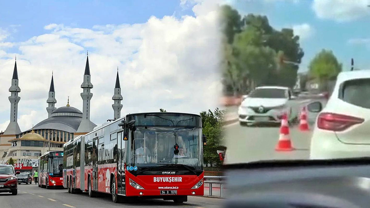 Sakaryalılar metrobüsü beğenmedi! SBB'den sürücülere 'alternatif güzergah' uyarısı