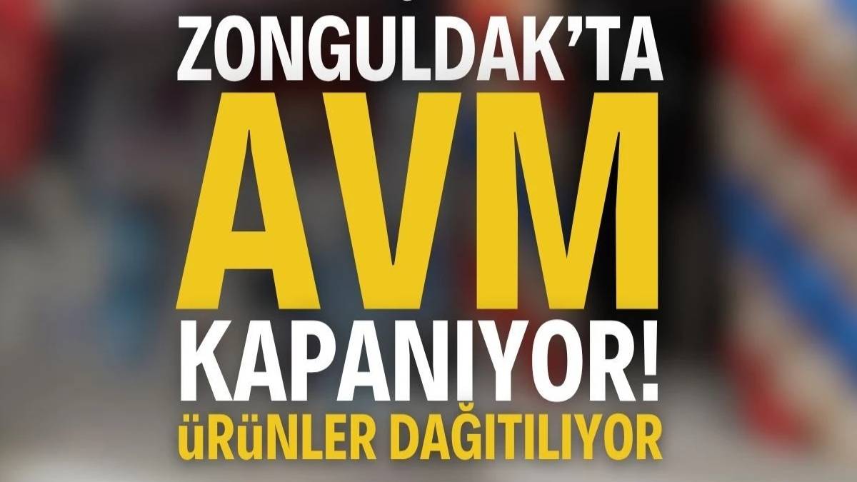 Zonguldak'ta dev AVM kapanıyor! Ürünler yarı fiyatına satışa çıktı, bu fiyatlar kaçmaz: Bedavadan biraz daha pahalı